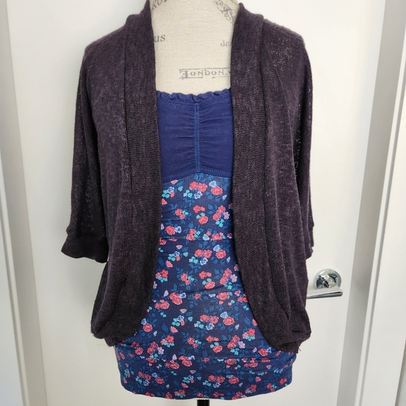 Half Sleeve Summer Cardigan - Picture 1 of 12